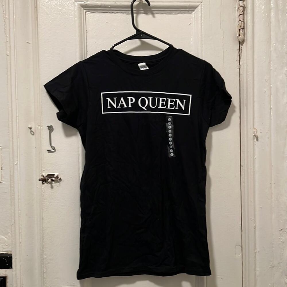 NWT Nap Queen Black T-Shirt Juniors Size Large